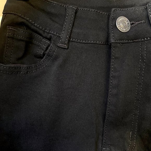 SHEIN Black High Waist Cropped Skinny Jeans/Jeggings - Picture 5 of 10